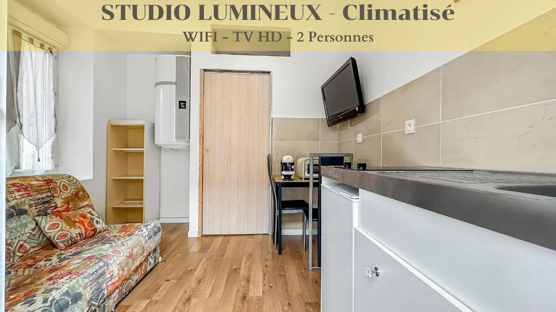 Apartment Studio Lumineux Avec Clim Et Tv Ideal Pour Couples Aix-les-Bains France